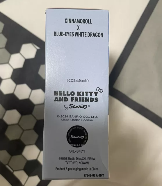 MCDONALDS HAPPY MEAL Yu-Gi-Oh x Hello Kitty Cinnamoroll x Blue Eyes ...