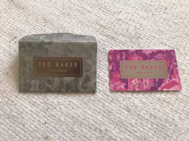 New - Ted Baker gift card Worth £21.95.