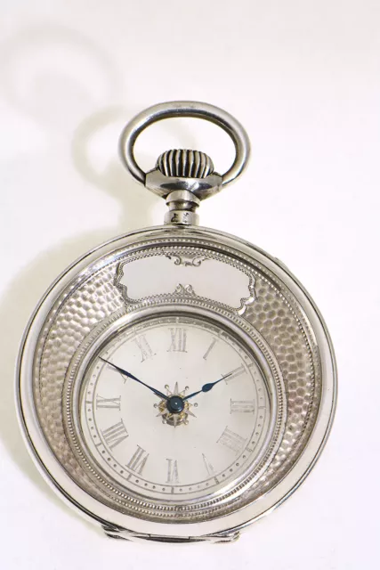 "Montre Mystérieuse" A. S. & F. - Armand Schwob & Frère seltene Taschenuhr 2