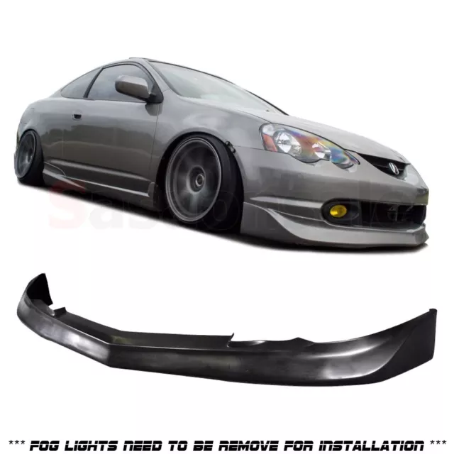 [SASA] Made for 2002-2004 ACURA RSX DC5 MU Style Front Bumper Lip Urethane PU