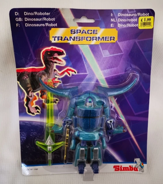 SIMBA SPACE TRANSFORMER Ko Bootleg Dino Robots New In Blister Pack ...