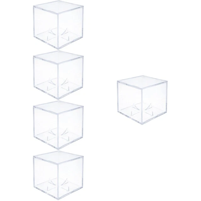 5 pz Displaybox trasparente Aggreko portaoggetti baseball