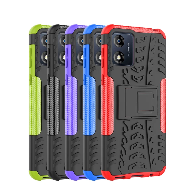 For Motorola Moto E22 E13 Case Heavy Duty Shockproof Phone Cover Tempered Glass
