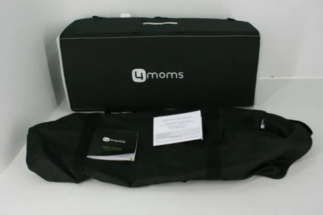 4moms 2000766 Breeze GO Portable Travel Playard w Easy One Handed Setup Black
