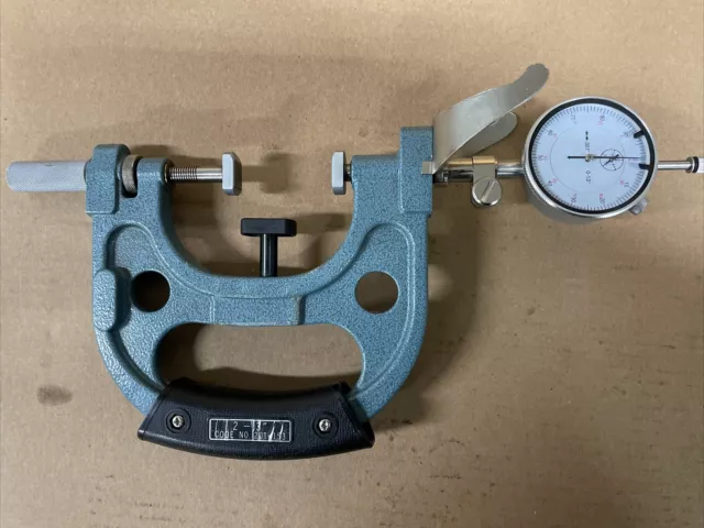 Mitutoyo 201-153 Dial Snap Gage, 2-3" Range