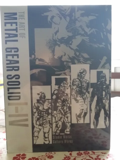 The Art Of Metal Gear Solid I-Iv Neuf/New Rare 