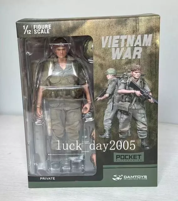 DAMTOYS PES004 Vietnam War US ARMY 25th Infantry Division Private 1/12 Figure