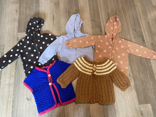 ❤️ Girls Hoodie and Cardigan Bundle- 18-24 Months ❤️ A63