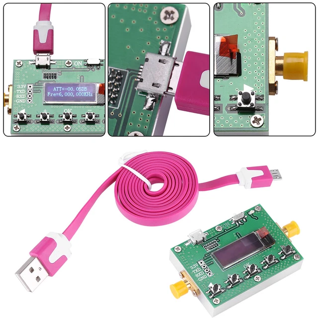 Modulo Attenuatore RF Digitale PE43703 - Programmable Step Attenuator 0-31.75dB, Larghezza Di Banda 9KHz-4GHz, Step 0.25dB, Per Sistemi RF E Test