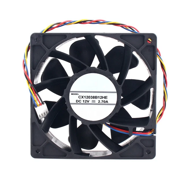 Puissant ventilateur de roulement 120 mm pour un refroidissement efficace des co
