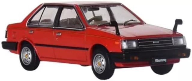 FIRST:43 1/43 NISSAN SUNNY 1980 Red F43-118