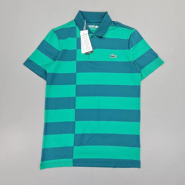 LACOSTE NO 33 MENS POLO SHIRT SIZE S Small 3 F8330 Long Sleeve Big Logo 19.99 PicClick UK