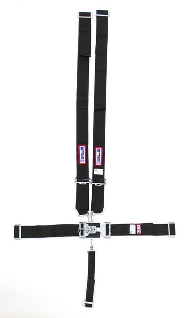 Rjs Safety 5-pt Harness System BK Complete Wrap 1130401