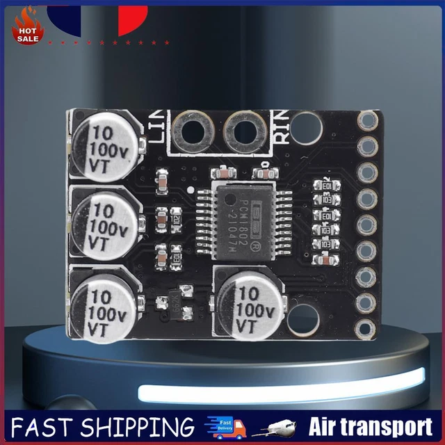 PCM1802 AUDIO STEREO ADC Single-Ended Analog-Input Decoder 3.3/5 V ADC ...