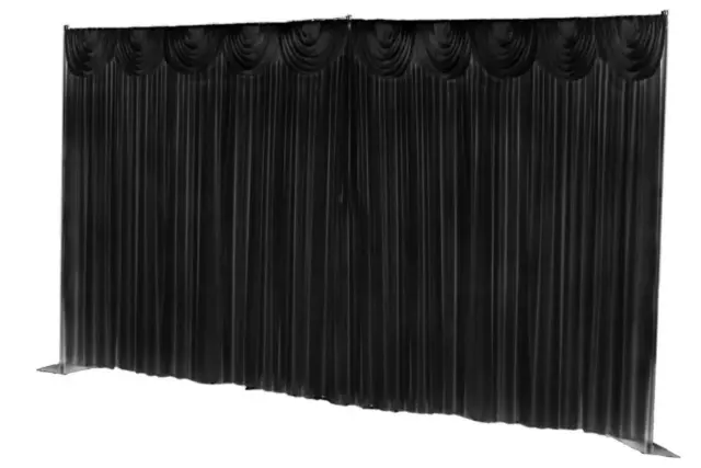 Starlight Back Drop Curtain With Swag With Led Fairy Tale Light 6x3m(20ftx10ft) 2