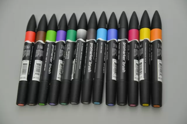 Winsor & Newton 0290145 ProMarker Brush für Zeichnungen 13 Stück mit Rechnung