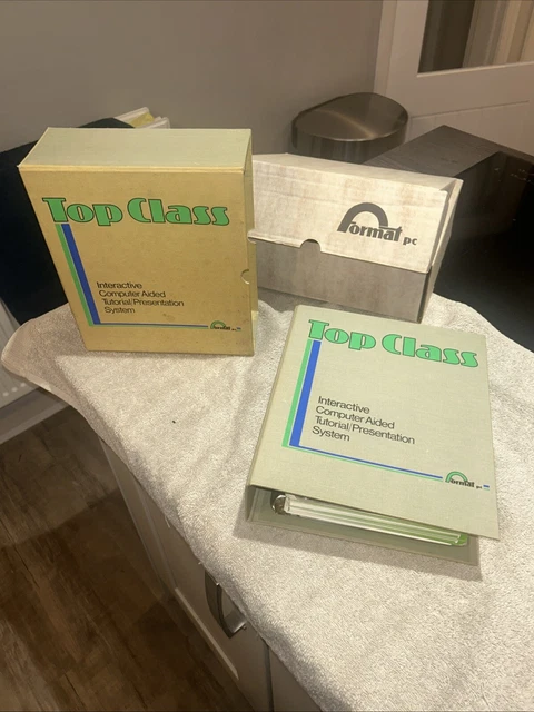 FORMAT PC TOP Class Vintage Computer Interactive Tutorial System 1987 £ ...