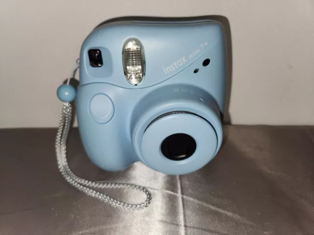 Fujifilm Instax Mini 7+ Instant Camera - Light Blue