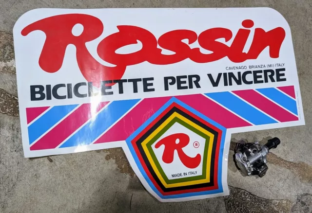 Rossin Large Decal Sticker Pro Shop Team Car Fairing Campagnolo Columbus TDF