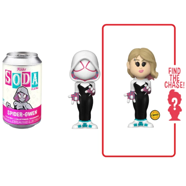 Funko Vinyl SODA: Spider-Man Across The Spider-Verse – Spot-Figur, 9,5 Cm, Mit 1:6 Chance Auf Seltene Chase-Variante