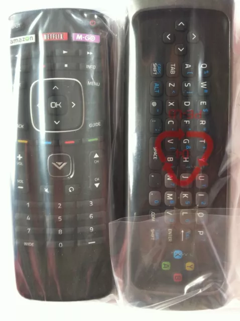 New Vizio INTERNET APP QWERTY keyboard Remote for E472VLE E552VLE E422VLE M420KD