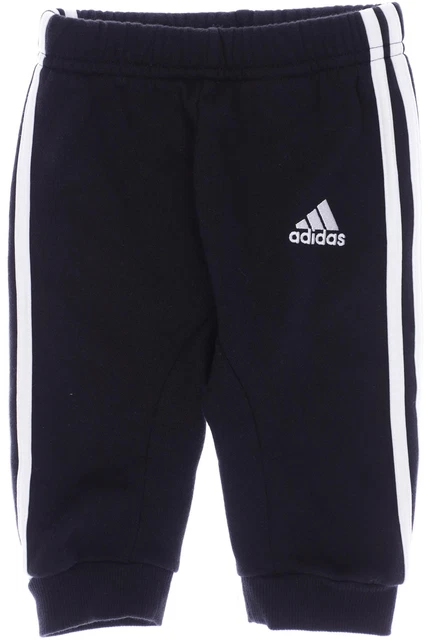 Pantaloni in tessuto Adidas ragazzi pantaloni pantaloni taglia EU 68 cotone nero #7cv5o21