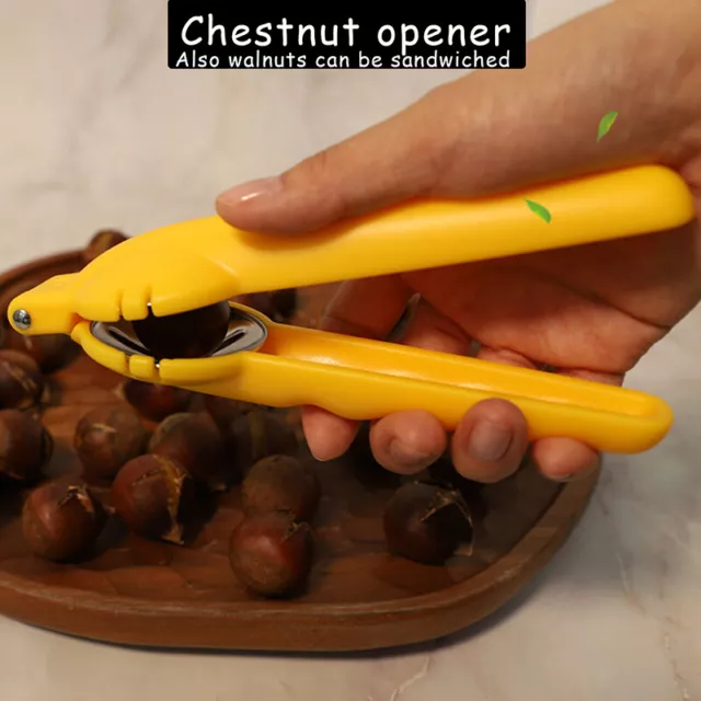 2 In 1 Chestnut Opener Machine Stainless Steel Quick Clip Walnut Chestnut Pli Sp