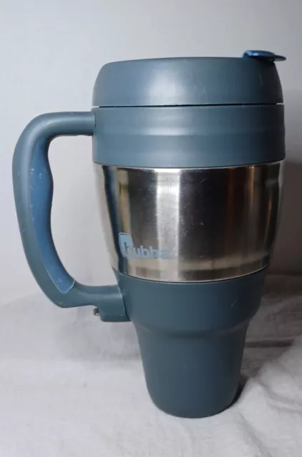 BUBBA 34 Oz Insulated Travel Mug  Thermal Coffee Cup With Handle Blue USA