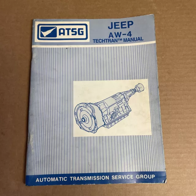 ATSG Transmission Service MANUAL Techtran  Jeep AW-4 - (1995)