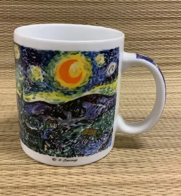 Chaleur Van Gogh Starry Night Mug D. Burrows Masters Collection
