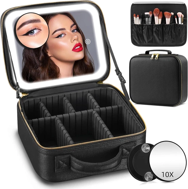Custodia Per Trucco Con Specchio A LED Vanity Case