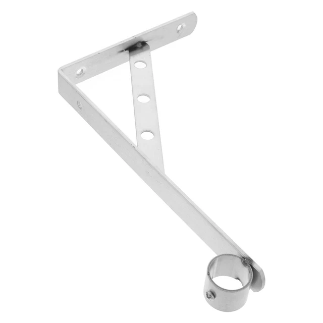 Fixation Tringle Placard Robuste Supports De Tringle à Vêtements En Inox - Lot De 2, Forme En U, Pour Tube 2,5 Cm, Support Jusqu'à 100 Kg Supports Tringle Inox