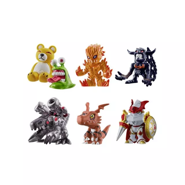 Devimon/Dukemon/Guilmon/Meramon/Monzaemon & Numemon/Mugendramom Digimon Vol2 Fig