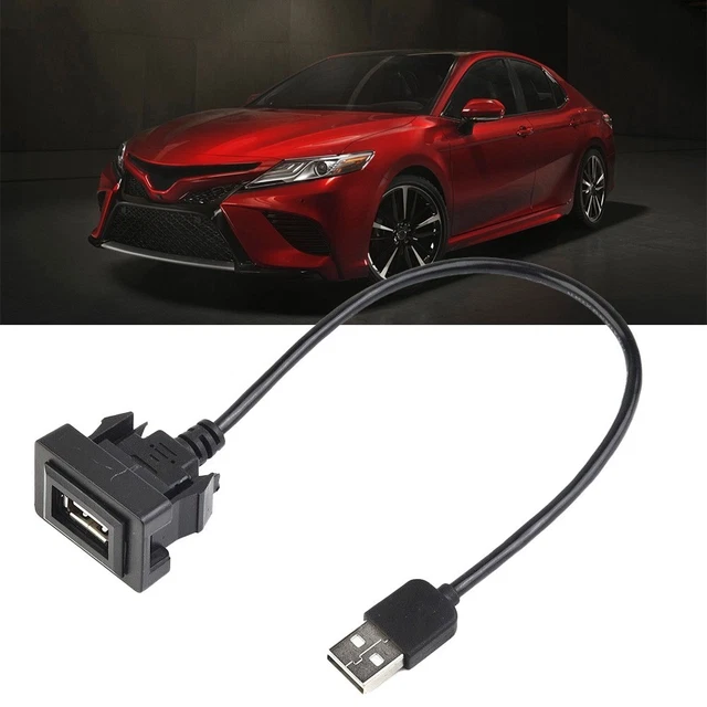 Adaptateur de câble d'extension panneau de prise USB installation directe pour