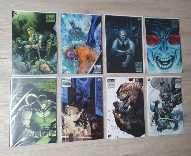 Batman One Bad Day - Komplett - Jim Lee Variant Set- DC, Catwoman, Bane, Penguin