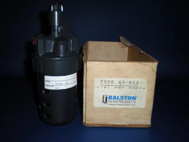 BALSTON Filter Products lubrifiant Air Line 43-912 1/4" PORTS NPT 3