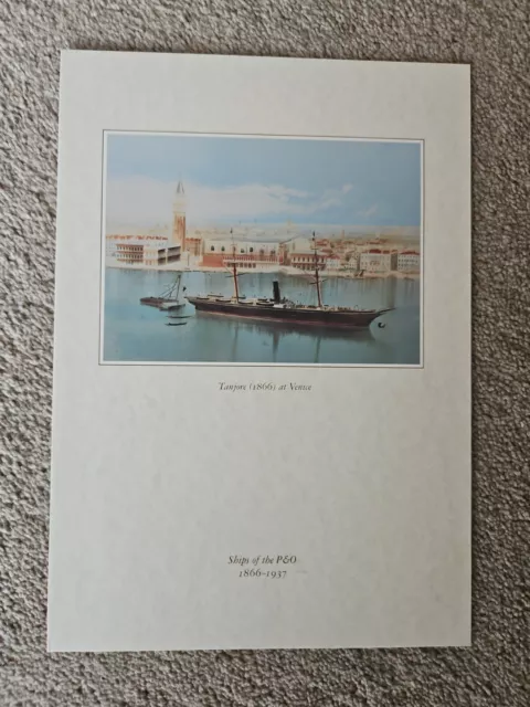 Vintage 'Canberra' Cruise Dinner Menu Thursday 5Th September 1996