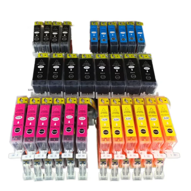 30x Patronen für Canon PIXMA IP4850 MG5250 MG5300 MG5150 MX885 IX6550 mit CHIP