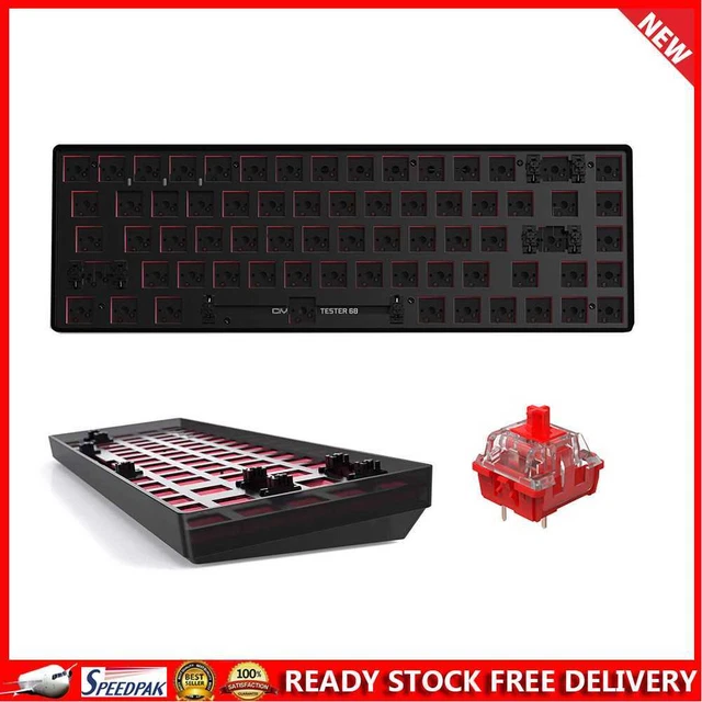 Curated visual reference: Mechanical Keyboard Kit With 2 Usb Ports Reference: Wireless Mechanical Keyboard Kit Hot Swappable With 2 4G Wireless