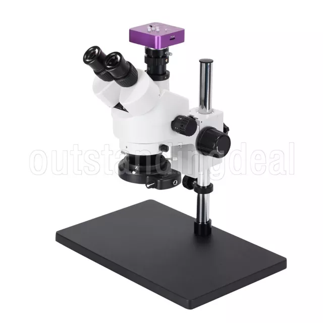 3.5X-90X Trinocular Microscope HDMI 51MP Microscope Camera Kit For Soldering PCB 2