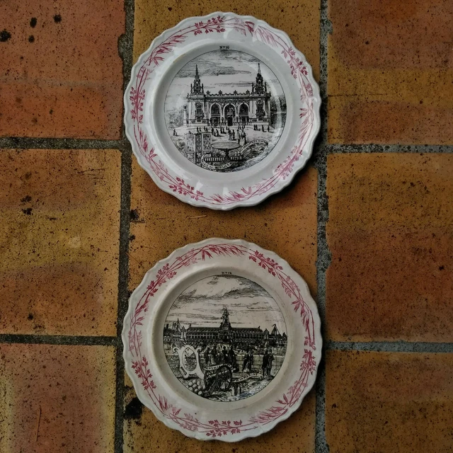DEUX ASSIETTES CM Choisy Exposition Universelle 1900 EUR 15 00 deux-assiettes-cm-choisy-exposition-universelle-1900-eur-15-00