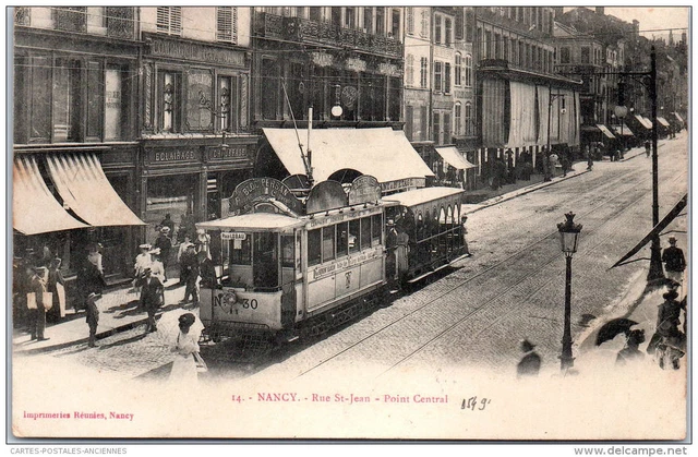 54 NANCY - Rue saint jean, point central