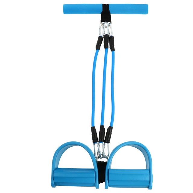 Fascia Elastica A Pedale Con Palla Da Massaggio – Tummy Trimmer Per Allenamento Addome, Gambe E Braccia, Antiscivolo E Portatile