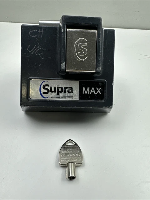 Supra Max Window-Mount Keybox Lock Box Auto Dealership - With Key