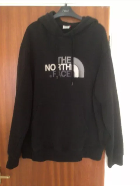 north face hoodie xl black