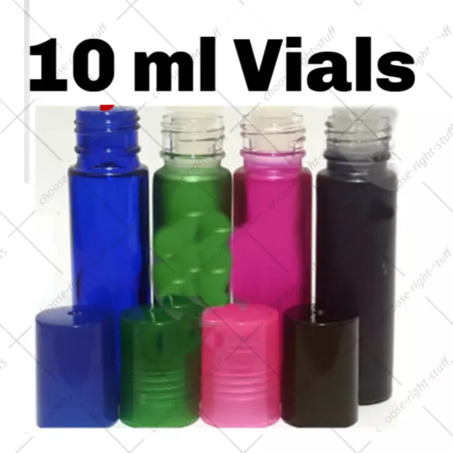 10 G/ML Bestes Glas leere Flasche Lotion flüssige Fläschchen Probe Flip Cap UK QUALITÄT