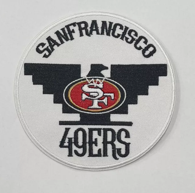 San Francisco 49ers Faithful To The Bay Premium Iron On Patch~Shipping from  CA