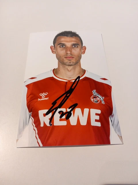 Signiertes Foto Ellyes Skhiri 1.FC Köln  NEU