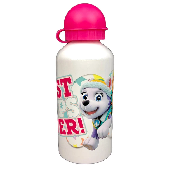 Bouteille D'eau En Aluminium Peppa Pig 500 Ml Avec Paille – Pour L'école, Légère, étanche, Design Officiel