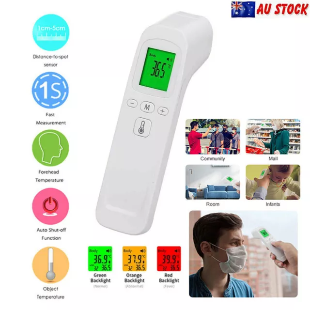 Infrared Forehead Thermometer Non-touch Digital Baby Adult Body Temperature Gun